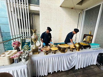 Buffet catering
